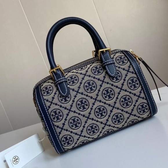 Tory burch classic old flower small Boston pillow bag - Picture 5 of 9